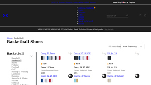 Under Armour - Curry 12 Team Unisex Basketball Shoes