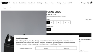 Unif Clothing - Penny Shoe