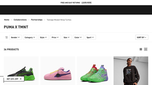 PUMA - TMNT RS-X Men's Sneakers