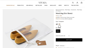 VIVAIA - Wash Bag for Shoes