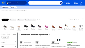 Walmart - Women's Gray Leather Loafers