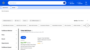Walmart - Tinker Bell Shoes