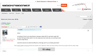 Adidas - RD Pro Road Shoes