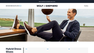 Wolf & Shepherd - Hybrid Dress Shoes