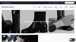 WoodchuckSato - Handmade Leather Tabi Mary Jane Shoes