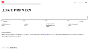 H&M - Leopard-Print Shoes