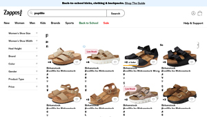 Zappos - Papillio Shoes