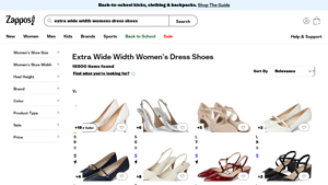 Zappos - Extra Wide Width Women's Dress Shoes