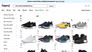 Zappos - Extra Wide Basketball Shoes