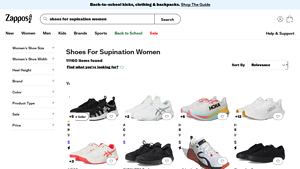Zappos - Women's Supination Shoes