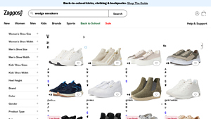 Zappos - Wedge Sneakers